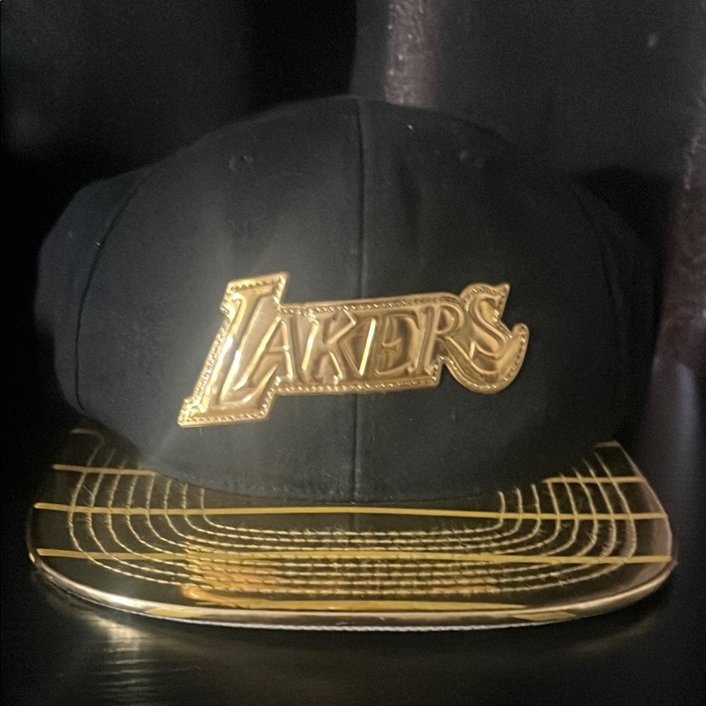 Lakers Black and Gold Cap